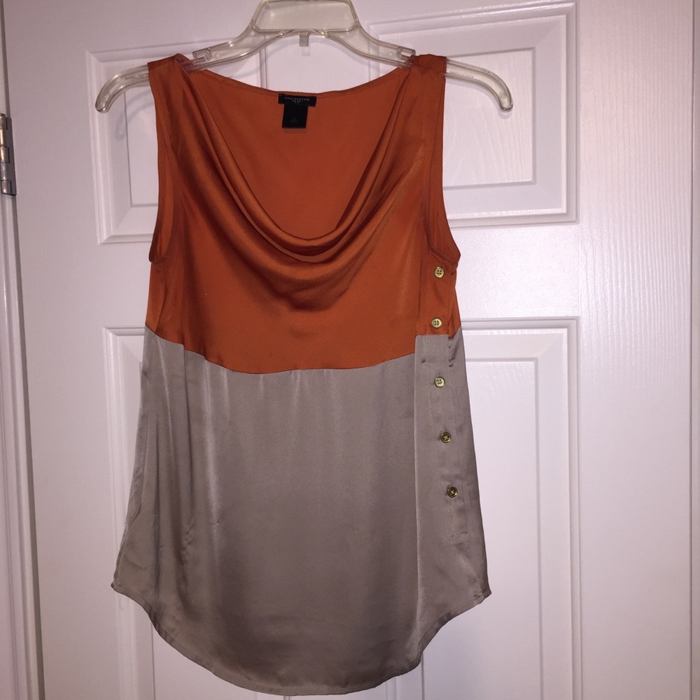 Ann Taylor Sleeveless Blouse